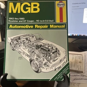 MGB Roadster y GT Haynes 1962-1980 manual de reparación taller taller de servicio - Imagen 1 de 4