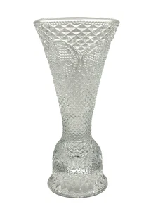 Avon Fostoria 1979 corazones de diamantes candelabro reversible copa de vino decorativa - Imagen 1 de 7