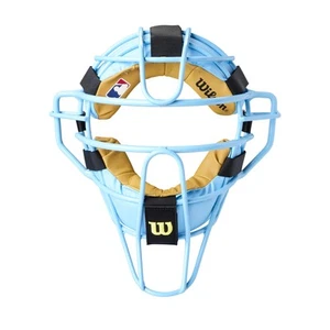 Máscara de árbitro de béisbol/softbol de aluminio Wilson Specialty Dyna-Lite - azul victoria - Imagen 1 de 4