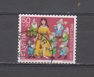 SWITZERLAND : 1985 - USED - SCOTT # B519   SEMI-POSTAL  /  HANSEL AND GRETEL - Picture 1 of 1