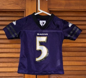 Baltimore Ravens Joe Flacco NFL Team Bekleidung Trikot Kleinkind 2T lila - Bild 1 von 4