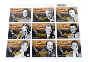 Juego de inserciones de béisbol 2012 Panini Cooperstown Voices of Summer (10) Caray Scully - Imagen 1 de 2