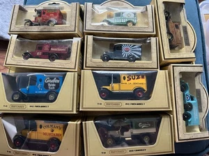 Matchbox Yesteryear 4 x Boxed Vehicles & Lledo Days Gone Bye 6 x Boxed Vehicle - Picture 1 of 4