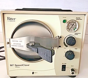 Ritter Midmark M7 SpeedClave Sterilizer Comes w/ 3 Trays Works Great! Very Clean - Picture 1 of 17