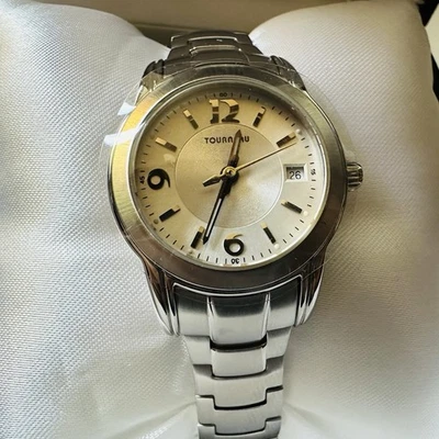 New Tourneau Women’s Swiss Made Watch Diovan Corporate 10 Year Engraved - Read - Image 1 of 4