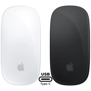 New 2024 Apple - Magic Mouse - Multi-Touch Surface (USB-C) in Black or White - Picture 1 of 9