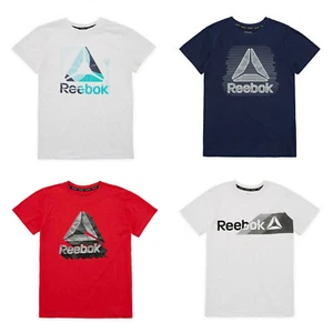 Reebok Boys Crew Neck Short Sleeve Graphic Tee T-Shirt Big Kids S 8 XL 18-20 $24 - Picture 1 of 5