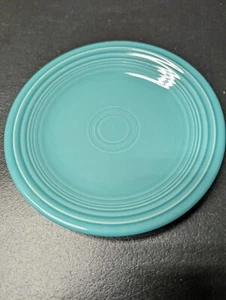 Turquoise Fiesta Salad Plates (12) - New in Box - Never Used 7 1/4" Lead Free - Picture 1 of 4