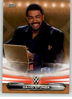 2019 WWE Raw Bronze #23 David Otunga - Image 1 of 2