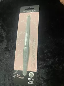 Japonesque Essential Stainless Steel Nail Shaper - Medium Grit for Natural Nails - Picture 1 of 5