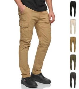 Indicode Herren Cargohose Mathews-Lange Hose Männer Cargo Pants Funktionshose - Bild 1 von 41