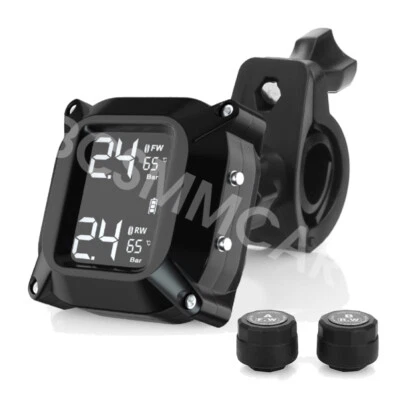 Motorcycle Tire Temperature Pressure Real Time Monitoring System LCD Screen - Изображение 1 из 4