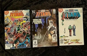 DC Comics The New Teen Titans #37 - 39 (1983) Batman and the Outsiders en muy buen estado - Imagen 1 de 4