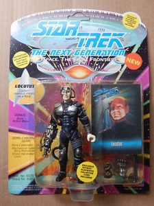 1993 Star Trek The Next Generation TNG Playmates Locutus Captain Jean-Luc Picard - Imagen 1 de 2