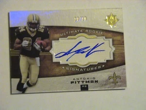 2007 Ultimate Foil Antonio Pittman Ohio State St Louis Rams Auto RARE 10/10 - Picture 1 of 1