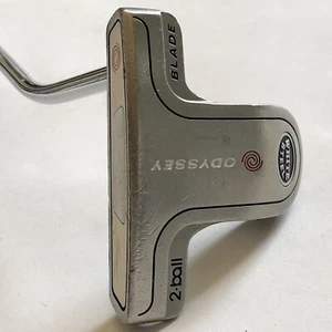 Odyssey Mid White Steel 2-Ball Putter Rechtshand 35" Winn Grip - Bild 1 von 12