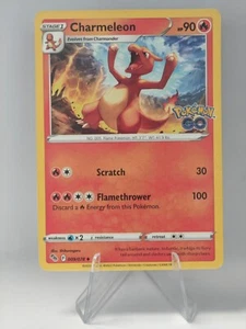 Glutexo/Charmeleon 009/078 Uncommon Pokémon GO Exc ENG non-Holo - Picture 1 of 2