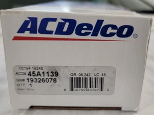 ACDELCO 45A1139 INNER TIE ROD STEERING RACK & PINION BOOT BELLOWS GM 19326078 - Picture 1 of 2