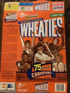 Sammlerstück 75 Years Of Champions - 1999 - Wheaties Box - Bild 1 von 2