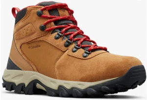 Columbia Men's Newton Ridge Plus II Suede Waterproof Hiking Boot Mens size 9.5 - Picture 1 of 9