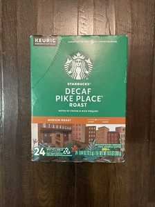 Starbucks Pike Place Decaf Roast K Cups 24 Kcups Medium Roast BBD 05/25 - Bild 1 von 5