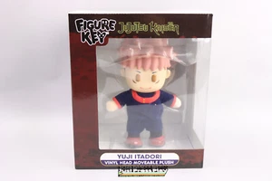 Gee Figure Key Jujutsu Kaisen Yuji Itadori Vinyl Head Moveable Plush A Sealed! - Picture 1 of 6