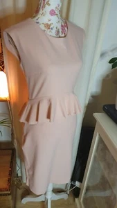 Partykleid Abend Cocktail Etuikleid Hochzeitsgast Feier Fest S RESERVED Rosa  - Bild 1 von 10