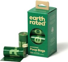 Earth Rated Dog Poo Bags, New Look, Guaranteed Leak Proof and Extra 120 bags 