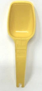 TUPPERWARE vintage yellow 4 TSP MEASURING SPOONS baking cooking cook spoons - Picture 1 of 2
