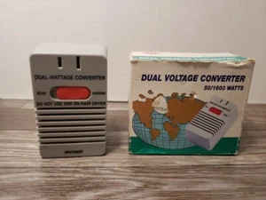 Dual Watt Converter EU  Only 50/1600 watts for countries w/ 220/240 AC - Picture 1 of 5