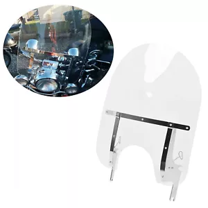 Detachable Windshield Windscreen For Harley Touring Road King CVO FLHR 1994-2024 - Picture 1 of 21