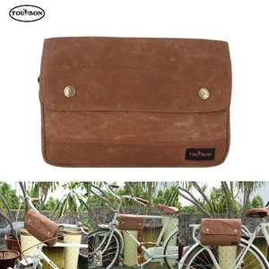 Bolsa portadora trasera para bicicleta Tourbon/estuche debajo del asiento marco de bicicleta bolsa de teléfono bolsa de ciclismo - Imagen 1 de 16