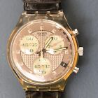 Rare Swatch Clerk Chronograph Sck 403  90S  Fully Working W New Battery