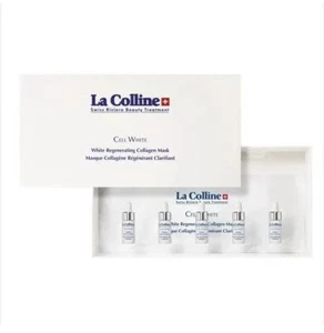 Máscara regeneradora de colágeno blanco blanco blanco y blanco La Colline 5 piezas #cept - Imagen 1 de 1