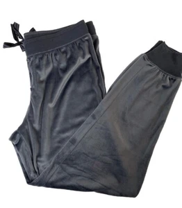Secret Treasures Women's Size Medium (8-10) Gray Velour Jogger Sleep Lounge Pant - Picture 1 of 7