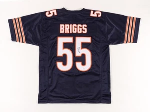 Lance Briggs Signed Custom Chicago Jersey - JSA - Picture 1 of 3