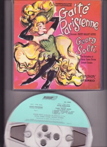 Offenbach: Gaite Parisienne-Orch. Of Royal Opera House-Solti- Reel To Reel Tape - Picture 1 of 1