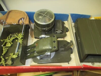 Vintage 1950's Structo U.S. Army "Combat Convoy Set" Pressed Steel No.521+Box - Image 1 of 4