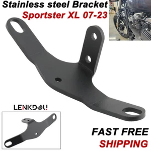 For Harley Sportster 48 883 1200 Stainless Ignition Key Relocation bracket 07-23 - Picture 1 of 7