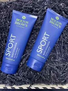 2x Molton Brown Sport Body Hydrator für nach dem Training 200ml Neu *SCHNELLER VERSAND* - Bild 1 von 2