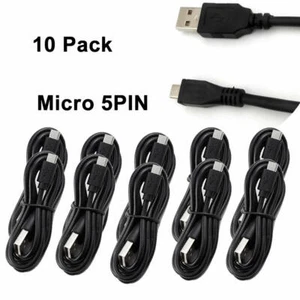 10X Micro USB Cable 1.2M Data Charging for Samsung LG Sony HTC Huawei s7 s6 - Picture 1 of 6