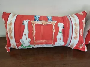 Cuscino lombare cane rosso Dana Gibson 24 x 12 (2 disponibili) $ 185 vendita al dettaglio ciascuno - Foto 1 di 5