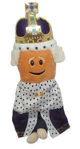 ALDI KING CHARLES KEVIN LA ZANAHORIA PELUCHE PELUCHE 16" ZANAHORIA REAL REY - Imagen 1 de 18