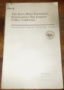 GEOLOGY PALEONTOLOGY CALIFORNIA SOUTHERN SAN JOACQUIN VALLEY TERTIARY STRATA - Foto 1 di 1