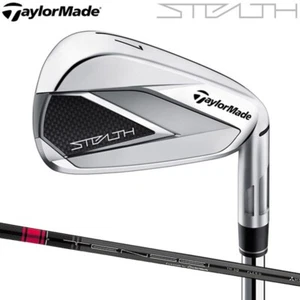 TaylorMade Stealth Iron Set 5 Clubs [6 - PW] 2022 / Tensei Red TM60 New - Picture 1 of 6