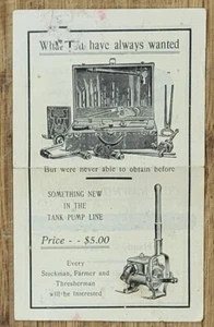 c1920 Tri Fold Booklet Racine Wisconsin JI Case Threshing Machines - Picture 1 of 3