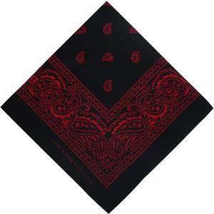 Pañuelo/bandana clásico de cachemira 100 % algodón para hombre y mujer - Imagen 1 de 41