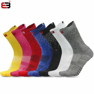 Men's Socks Sport Professional Basketball Elite Sock Thicken Stylish Towel Socks - Picture 1 of 14