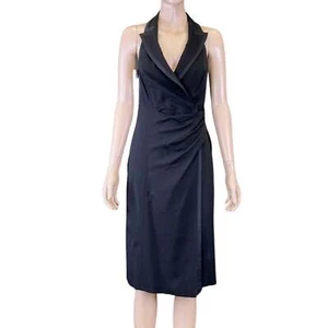Karen Millen Black Halter Dress - Picture 1 of 3