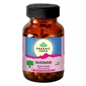 Organic India Shatavari - Women Health 60 Capsules - Picture 1 of 3